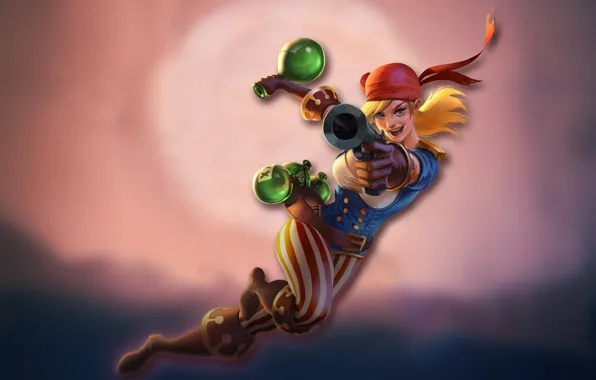 Hero, pirate, Strife, MOBA, Caprice