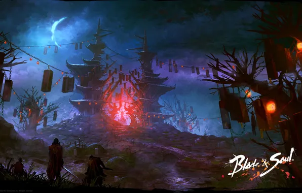 Picture fantasy, art, mmorpg, ncsoft, blade and soul, blade &ampamp; soul, location