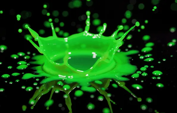 Drops, squirt, color, splash, liquid