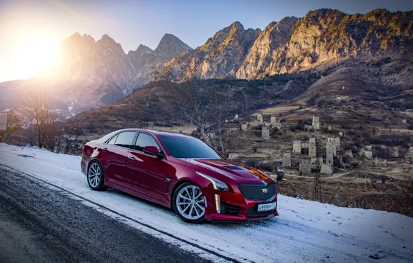 Picture cadillac, cts, ingushetia