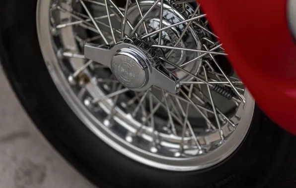 Wheel, Spokes, Ferrari, Classic, 1950, Classic car, Barchetta, Sports car