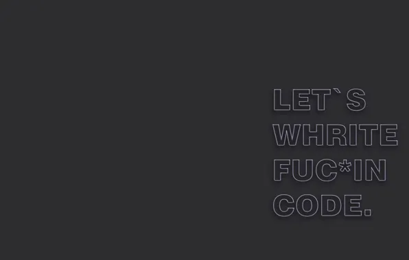 Code, minimalism, motivation