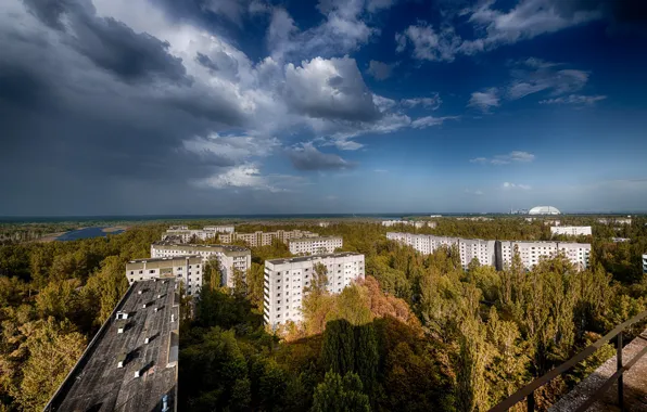 Picture Pripyat, Ukraine, The Chernobyl exclusion zone