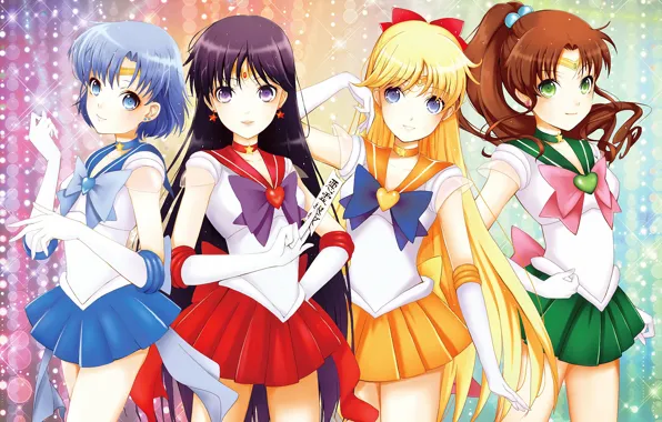 Girls, characters, Sailor Moon