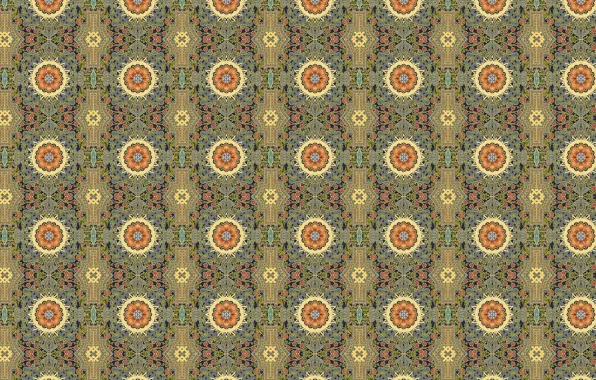 Picture flower, background, Wallpaper, tile, texture, ornament, colorful, the sun