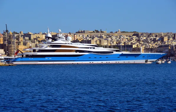 Picture yacht, luxury, Madame GU