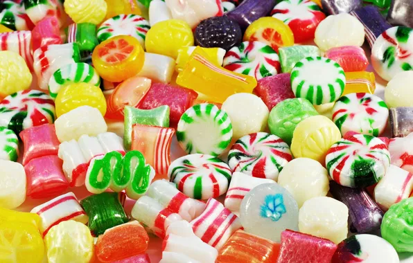 Colorful, candy, lollipops, sweet, sweet, candy, lollipops