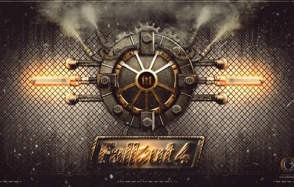 Postapokalipsis, fan art, door, Bethesda Game Studios, Fallout 4, vault - tec, CGOz