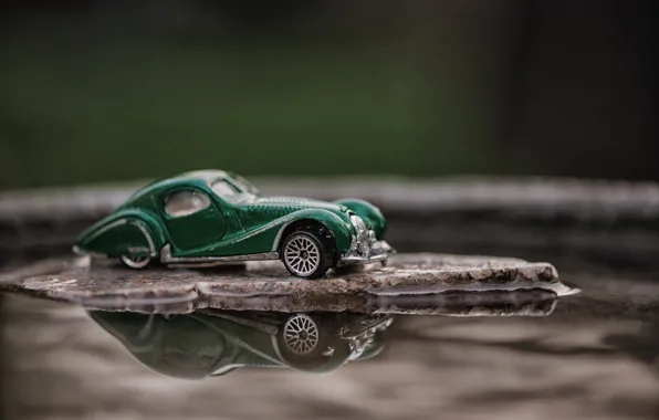 Picture auto, toy, miniature, model, retrokar