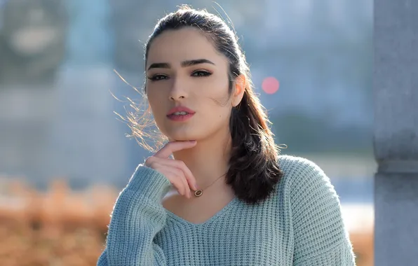 Picture girl, portrait, Mia