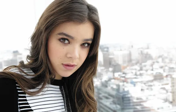 Picture pose, model, actress, singer, hair, Hailee Steinfeld, Haley Steinfeld