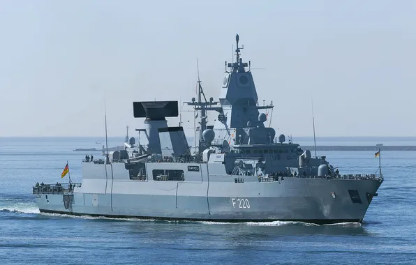 Frigate, The German Navy, FGS Hamburg