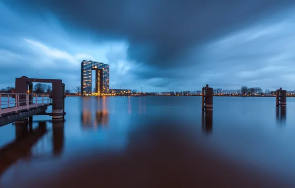 Netherlands, Groningen, Oosterhoogebrug