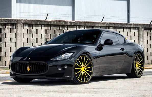 Maserati, GranTurismo, Vossen, VFS2, wheels.