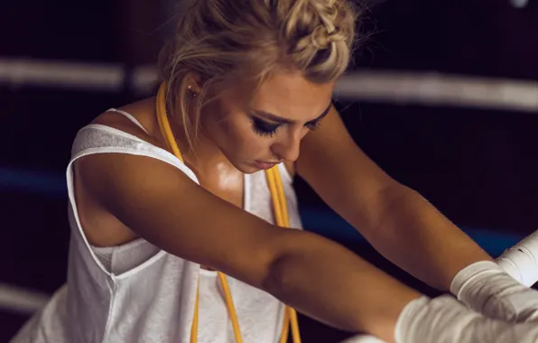 Girl, Mike, jump rope, Ben haïm David, Leah Boxing