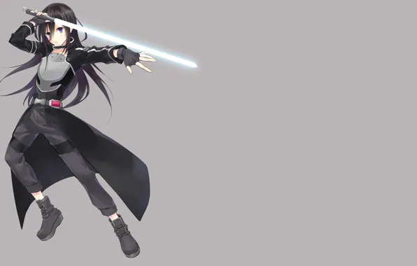 Background, sword, art, guy, Sword art online, Sword Art Online, Kirito