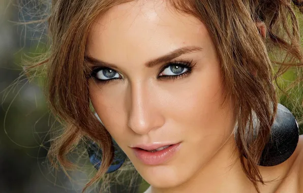 Eyes, look, model, beauty, Malena Morgan