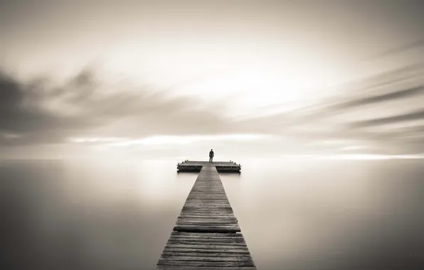 Bridge, mood, people