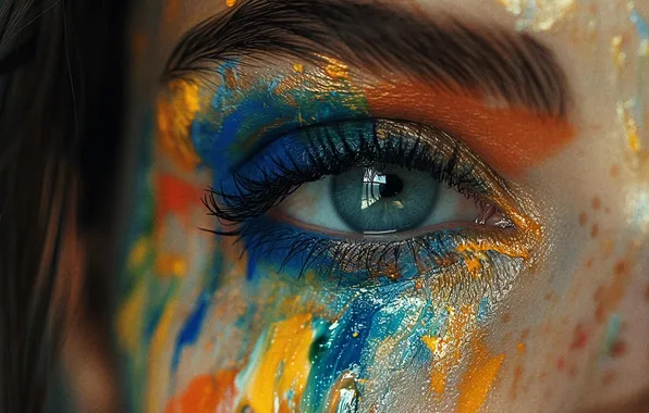 Paint, Anton Papaluca, dgaza, MidJourney Girl Model