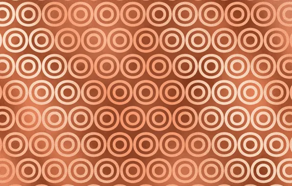 Pattern, Circles, Background, Texture, Gold