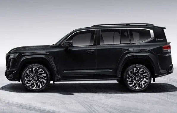 Wallpaper Toyota, side view, Land Cruiser 300, Khann International