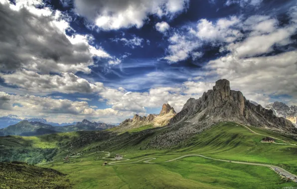 City, wallpaper, Town