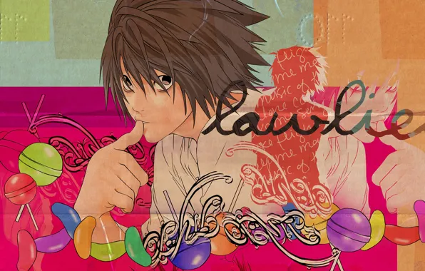 Look, texture, guy, Death Note, Death note