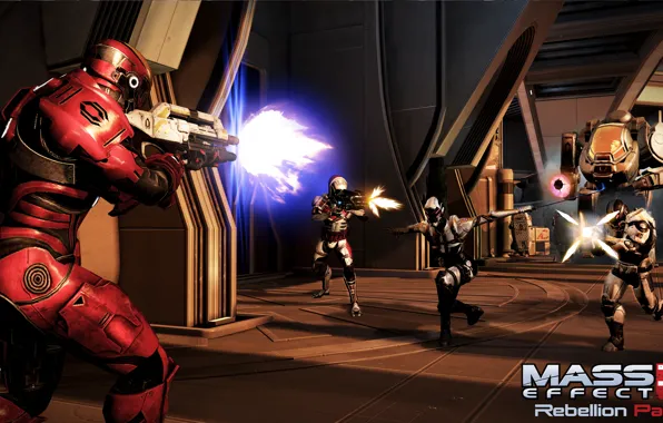 Rocket, attack, the guardian, Atlas, phantom, Mass Effect 3, the addition of the &quot;rebellion&quot;, Rebellion …