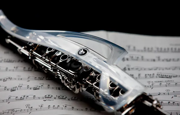 Music, Notes, Clarinet, Clarinet