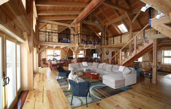 Trees, design, style, home, interior, living space
