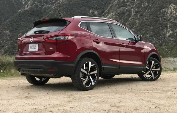 Picture Nissan, rear view, Rogue, Sport