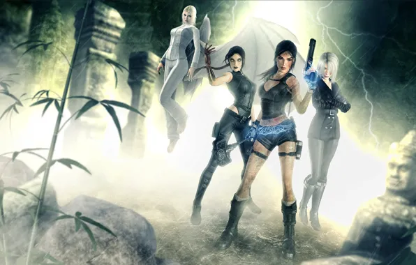 Picture Lara Croft, Tomb Raider: Underworld, Amanda Evert, Jacqueline Natla