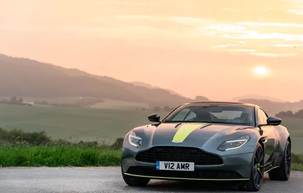 Picture sunset, Aston Martin, 2018, DB11, AMR, Signature Edition