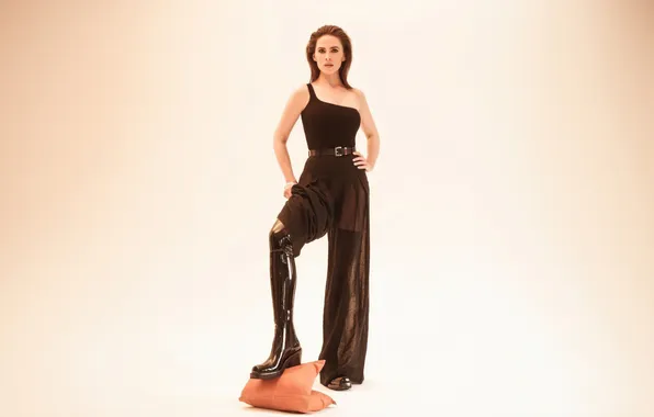 Look, pose, background, model, portrait, boots, Mike, actress
