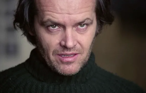 Picture male, Jack Nicholson, Lights, The Shining