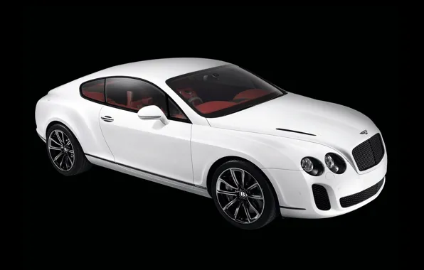 White, continental, bentley