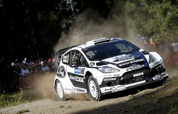 Ford, Wheel, Sport, Turn, Skid, Car, WRC, Rally