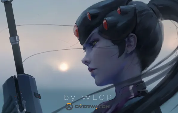 Picture Game, Blizzard Entertainment, Overwatch, Widowmaker, By Wlop