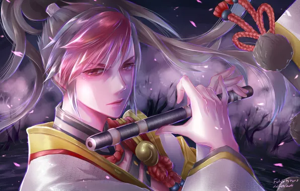 Look, weapons, guy, Onmyouji, Onmyouji (NetEase), Minamoto no Hiromasa