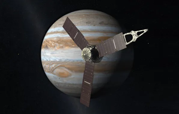 Picture Jupiter, Juno, probe