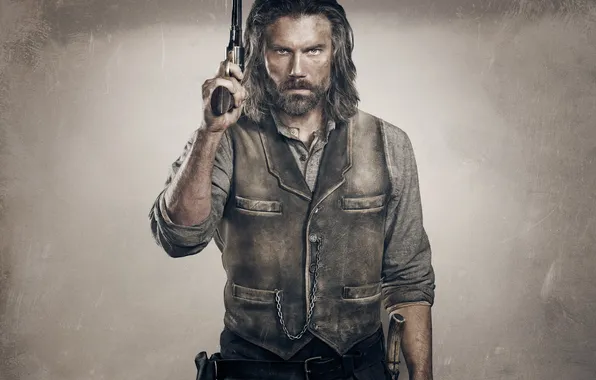 Picture the series, revolver, Western, Hell on Wheels, Anson Mount, Anson Mount, Hell on wheels