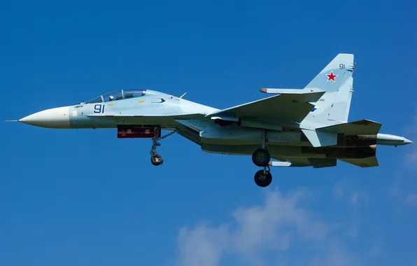 Flight, fighter, multipurpose, double, Su-30M2