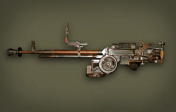 Picture weapons, The ANC, 12.7x108 mm., Degtyareva — Shpagina sample 1938, Easel large-caliber machine gun
