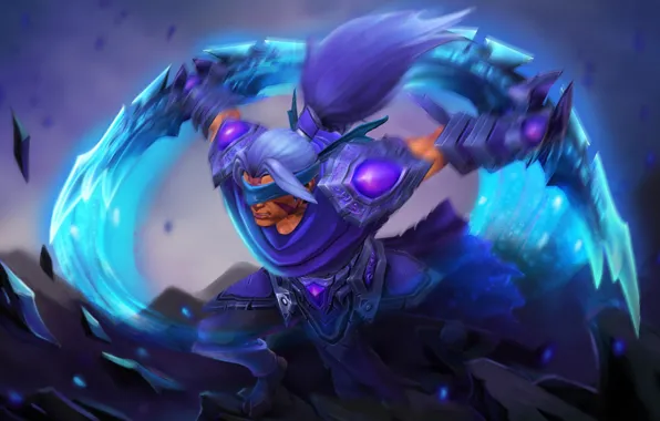 Picture hero, character, hero, Dota 2, the antimage, Anti-Mage