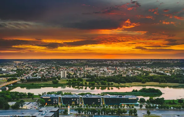 The city, Lithuania, Kaunas