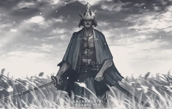 Field, katana, samurai, Sekiro: Shadows Die Twice, Isshin Ashina