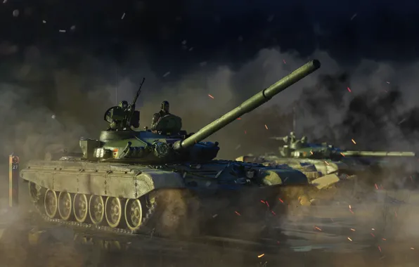USSR, MBT, Alexander Yartsev, T-72A tank