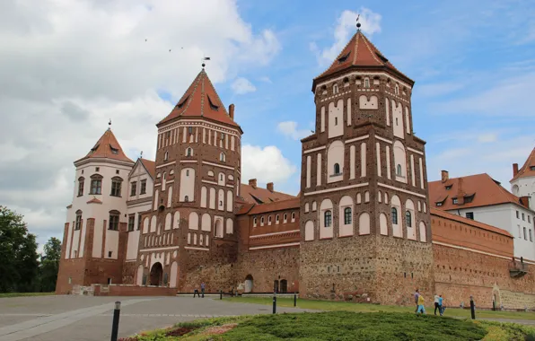 Picture Belarus, Grodno, Mir castle