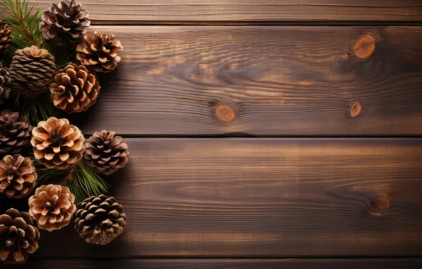 Branches, tree, Board, Christmas, New year, needles, bumps, coniferous