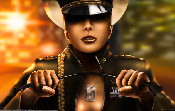 CGWallpapers, Victoria, Whip, Officer